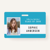 Wiedersehen-Foto-Name für die bearbeitbare Farbsch Ausweis (Vorderseite)