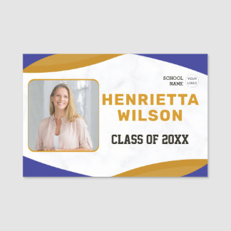 Wiedersehen Foto Name Tags Class Wiedersehen Namensschild
