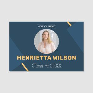 Wiedersehen Foto Name Tags Uni Wiedersehen Namensschild