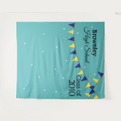 Wiedersehen-Fotokabine im Hintergrund Wandteppich (Vorderseite (Horizontal))