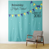 Wiedersehen-Fotokabine im Hintergrund Wandteppich (Beispiel)