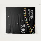 Wiedersehen-Fotokabine im Hintergrund Wandteppich (Vorderseite (Horizontal))