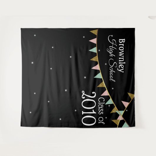 Wiedersehen-Fotokabine im Hintergrund Wandteppich (Vorderseite (Horizontal))