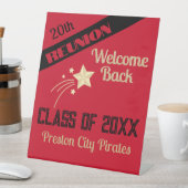 Wiedersehen für Rückschüler Sockelschild (In Situ)