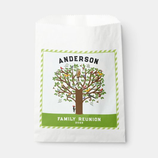 Wiedersehen Gefallen für Familie Geschenktütchen (Vorderseite)