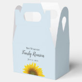 Wiedersehen Gelbe Sonnenblumengeschenk Geschenkschachtel (Geöffnet)