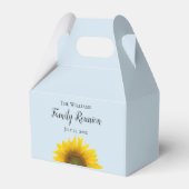 Wiedersehen Gelbe Sonnenblumengeschenk Geschenkschachtel (Vorderseite)