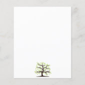 Wiedersehen Genealogischer Baum Aquarell (Rückseite)