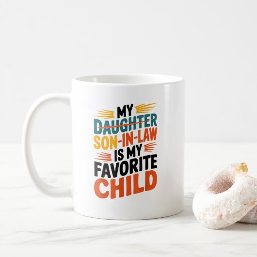 Wiedersehen-Geschenke für Kinderfamilien in Jura Kaffeetasse (Mit Donut)