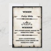 Wiedersehen Gewollt Einladungen (Rückseite)