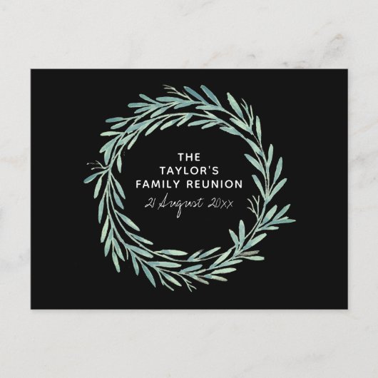 Wiedersehen GRILLEN Picnic Einladungspostkarte (Vorderseite)