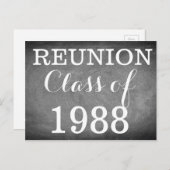 Wiedersehen Handwriting Typografie Schwarz-weiß Postkarte (Vorne/Hinten)