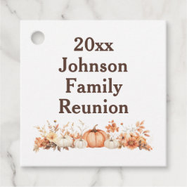 Wiedersehen Herbst Herbst Erntedank Einladung Geschenkanhänger