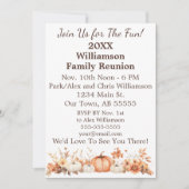 Wiedersehen Herbst-Herbstkarte für Erntedank Einladung (Vorderseite)