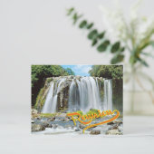 Wiedersehen Island Postkarte (Stehend Vorderseite)