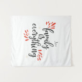 Wiedersehen ist alles wandteppich (Vorderseite (Horizontal))