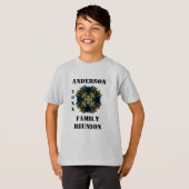 Wiedersehen Kaleidoskop Gold Blue Event T-Shirt (Vorne ganz)