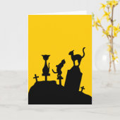 Wiedersehen Karte (Gelbe Blume)