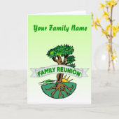 Wiedersehen-Karte für die Familie individuell anpa Karte (Gelbe Blume)