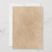 Wiedersehen-Kartendesign Einladung (Rückseite)