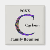 Wiedersehen Keepake-Marbour-Letter-C-Monogramm Magnet (Vorne)