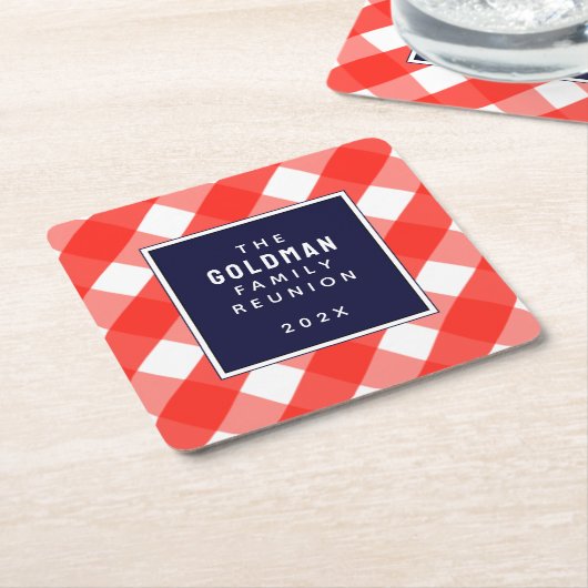 Wiedersehen Keepake Square Paper Untersetzer (angewinkelt)