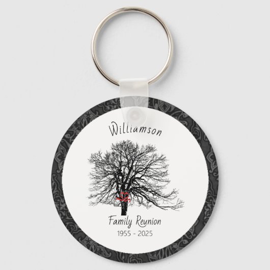 Wiedersehen Keepake-Tree Schlüsselanhänger (Vorderseite)