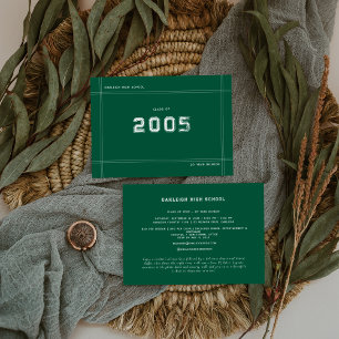 Wiedersehen   Klasse 20XX jedes Jahr Einladung