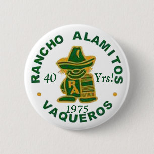 Wiedersehen-Knöpfe 1975 Rancho Alamitos Button