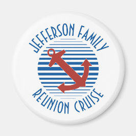 Wiedersehen Kreuztürmagnet mit Anker Magnet