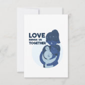 Wiedersehen Liebe bringt uns zusammen Einladung (Vorderseite)