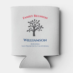 Wiedersehen-Logo-Veranstaltung für Familienbaum Dosenkühler