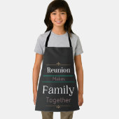 Wiedersehen macht Familie zusammen Schürze (Insitu)