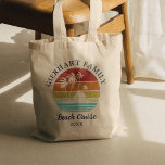 Wiedersehen-Mama für Strandkreuzfahrten Tragetasche<br><div class="desc">Auf einer Kreuzfahrt mit der Familie? Passen Sie diese Retrodesigns für die ganze Familie an, indem Sie Ihren Familiennamen, Ihren eigenen Text und das Jahr des Abenteuers hinzufügen. Ich hoffe, es geht nicht nur um das coole Design, das Sie in den Augen haben, sondern auch darum, dass Sie es nie...</div>