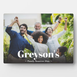 Wiedersehen Memorabilia Fotoplatte