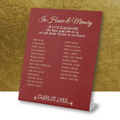 Wiedersehen-Memorial Sockelschild