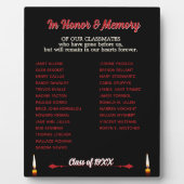 Wiedersehen Memorial Tribute tabletts Fotoplatte (Vorderseite)