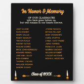 Wiedersehen Memorial Tribute tabletts Fotoplatte (Vorderseite)