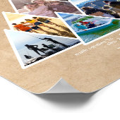 Wiedersehen-Memory-Collage der 10. Reihe Poster (Ecke)