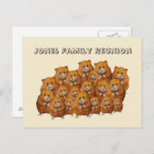 Wiedersehen, Menschenmenge von Niedlichen Hammern, Postkarte (Vorne/Hinten)