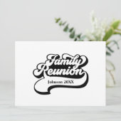 Wiedersehen mit Einladung von Balloons (Stehend Vorderseite)