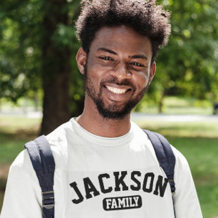 Wiedersehen Monogram, Family Name Family T-Shirt