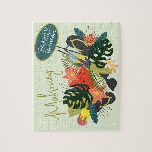 Wiedersehen Nachname Jigsaw Puzzle (Vertikal)