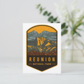 Wiedersehen Nationalpark Postkarte (Stehend Vorderseite)