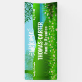 Wiedersehen Nature Scene Lake Banner (Vertikal)