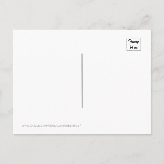 Wiedersehen oder Party der Strandfamilie Save the Ankündigungspostkarte (Rückseite)