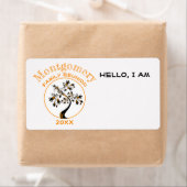 Wiedersehen Orange Modern Tree Individuelle Name T (Insitu)