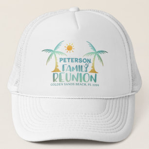 Wiedersehen Palm Tree Beach Name Truckerkappe