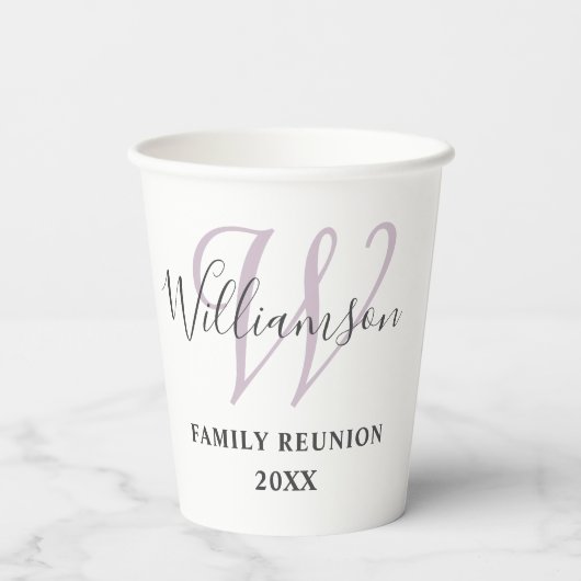 Wiedersehen Pappbecher (Rückseite)