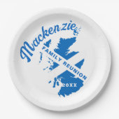 Wiedersehen Pappteller (Vorderseite)